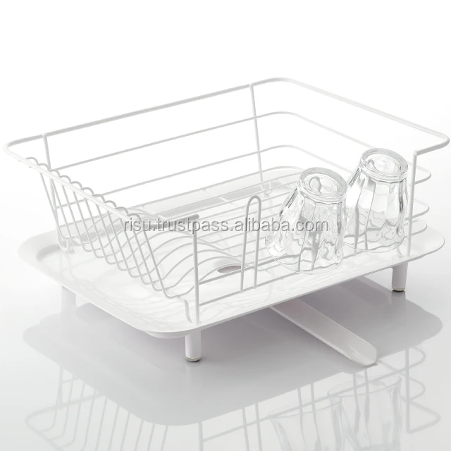 Stylish and Functional sink rack Liberalista Dish Drainer at affordable price , clear and powder coating