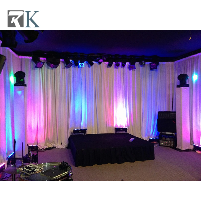 adjustable pipe and drape wall stage backdrop curtain poles wedding decorate stand pole