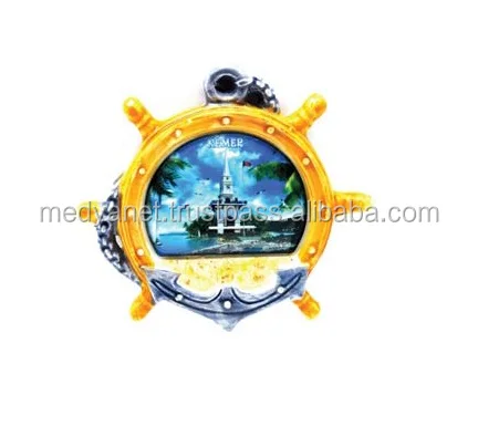 Oem Manufacturer Promotional Custom  Souvenir Fridge Ceramic Magnet Epoxy Tourist Magnet City Magnets