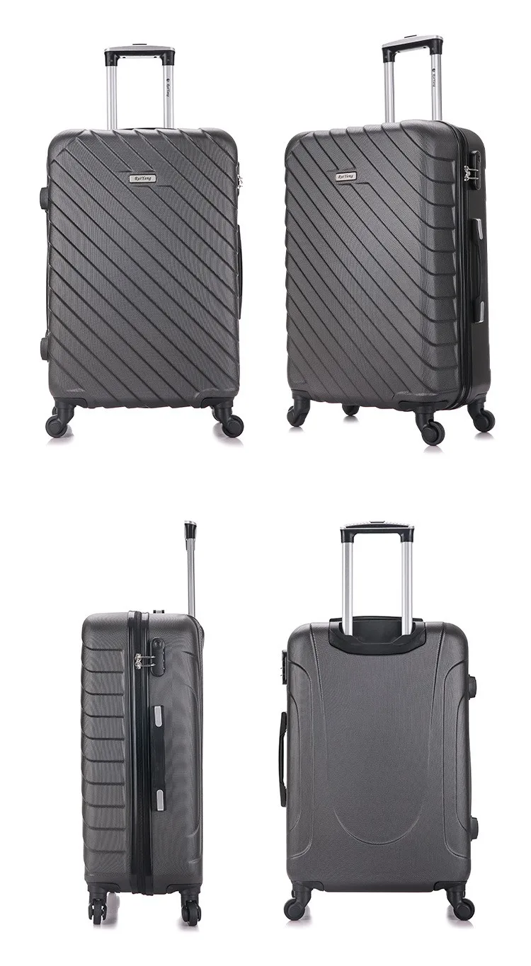 Customize Travel Trolley Case Bag Carry On Suitcase Luggage abs hard luggage