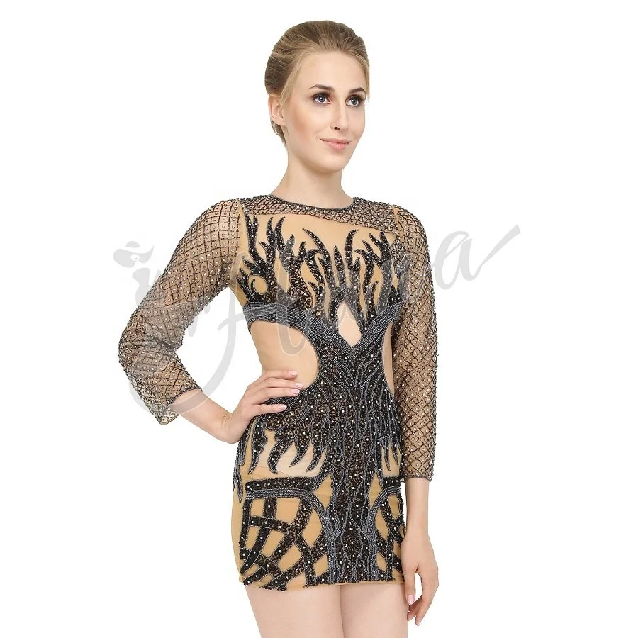 Women sequin evening dresses with sequins formal elegant style