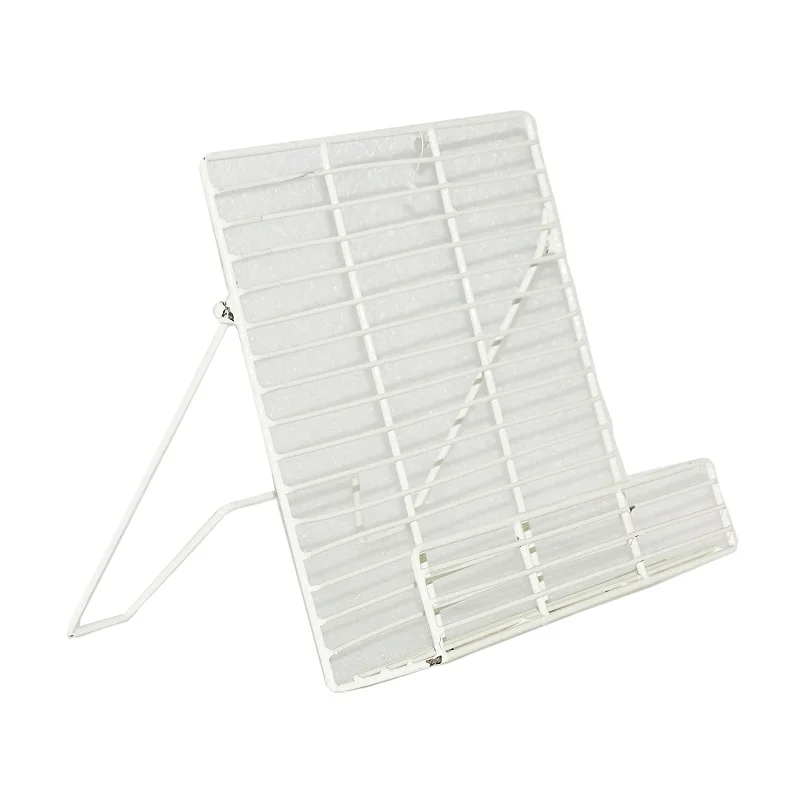 Новый декоративный металлический сетчатый держатель для файлов стойка брошюр подставка книг