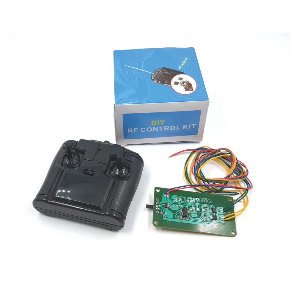 Self assembly electronics education remote DIY kit