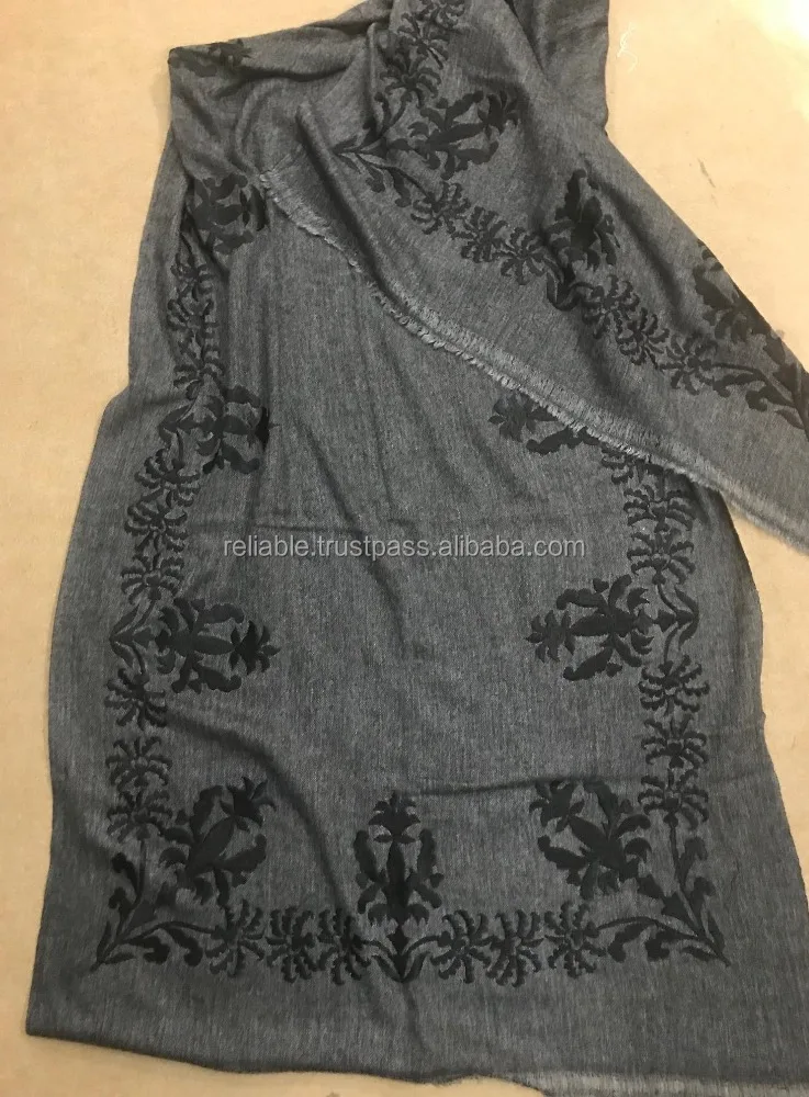 Stylish Cashmere Wool Stole Scarf Hand Embroidered Shawls Adults Winter Summer Printed Linen Cotton Chiffon Muslim Logo Gift