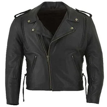 
Mens Stylish Fashion Real Leather Jacket Top Quality 