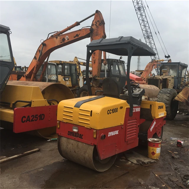 Бывший в употреблении дорожный каток CC1000 в хорошем состоянии для продажи