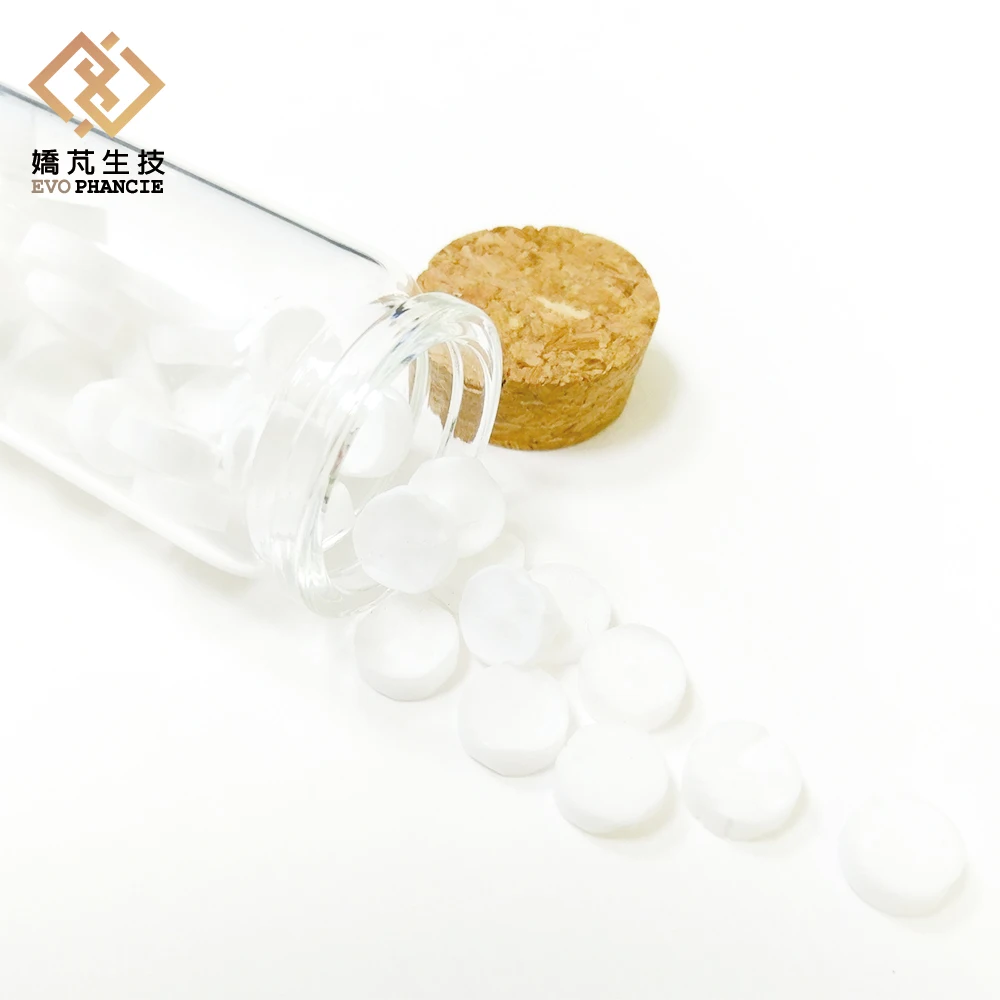 Bio cellulose fiber tablet for cosmetic essence treatment