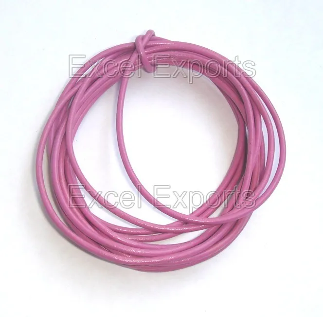 Genuine Leather Cords  Grey Color Leather Cord 2mm 1.5mm 1mm for weaving braiding necklaces beading jewelry making