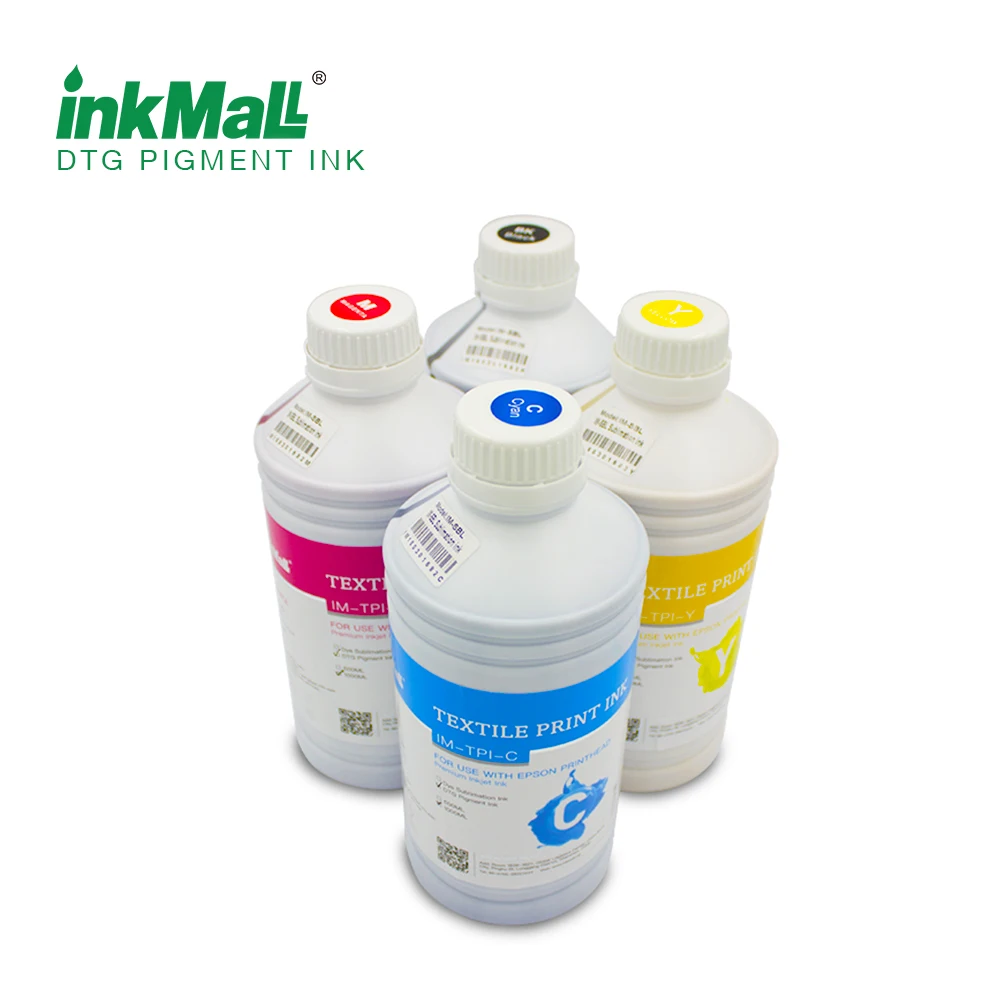 Inkmall Anti- Wash And Rub Discharge Ink For Dtg Printer With Epsn Dx6 Piezo Nozzle