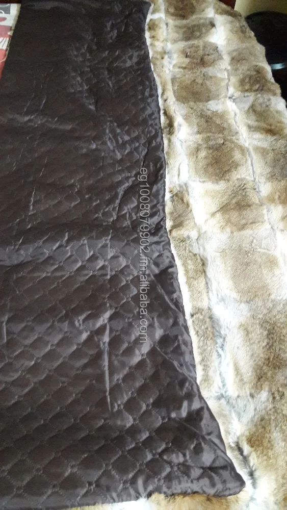 Rabbit Fur Blanket