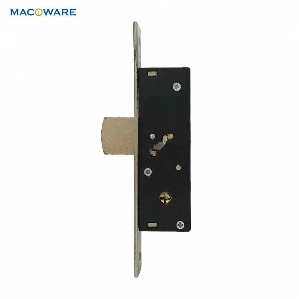 Durable Aluminium Door Frame Cross Key Mortise Throw Bolt Door Lock