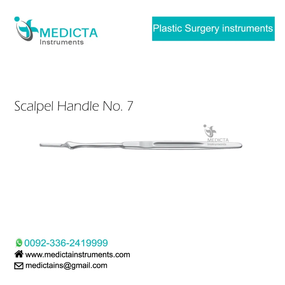 Scalpel Handle No. 7 / BP handle No. 7 / Bard-Parker