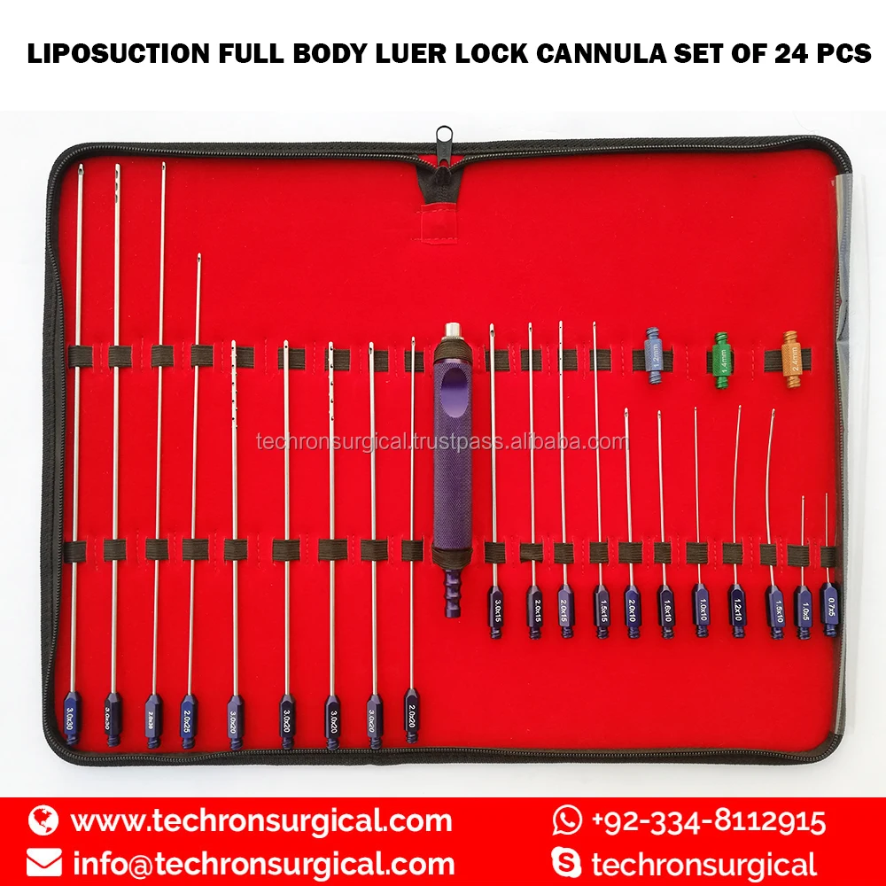 Techron Surgical Sorensen Fat Harvesting Cannula