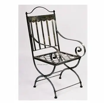 nice design wrought iron chair home decorative chair dining room furniture metal antique room styles chairs
