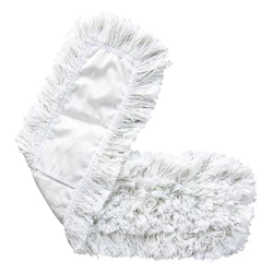 Factory Hot Selling Product Newest Material Super Pocket Cotton Dry Use Replacement Dust Mop Pad