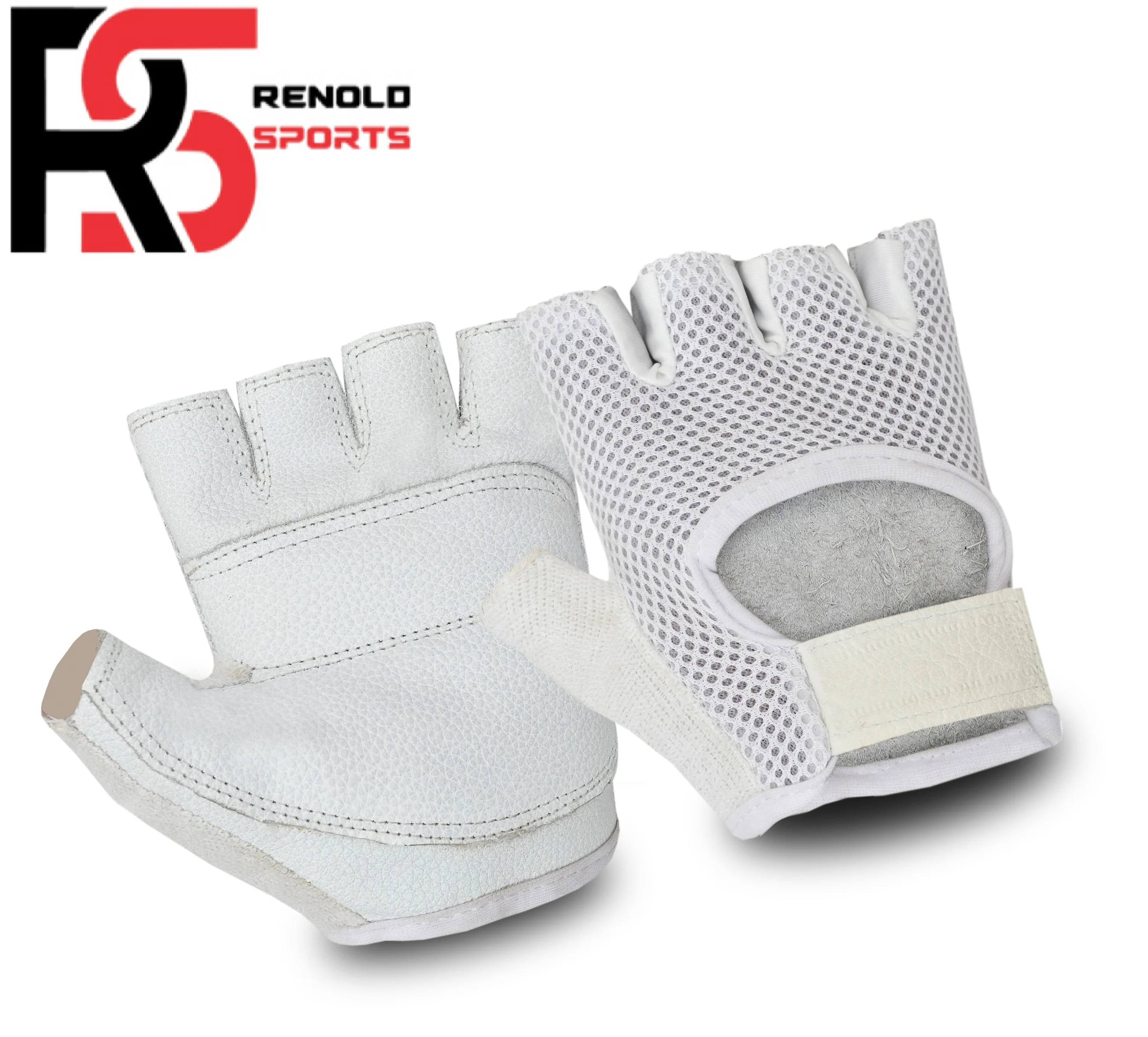 
OEM Custom Logo Equipment Women Ladies Fitness Weight Lifting Workout Half Ginger Red Neoprene Gym Gloves with Wrist Support 