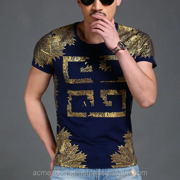 Fashion T shirts - New product mens o neck t fashion men custom shirt with cheap price