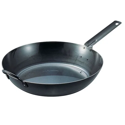 
Japanese-made SilverArrow mill scale iron Frying Pan for oven. 