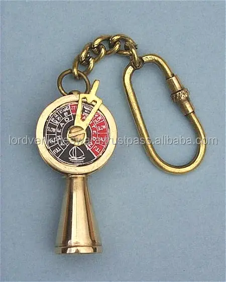 Brass Nautical key chain