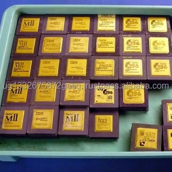 Ceramic CPU gold finger scrap ready to exportready to export