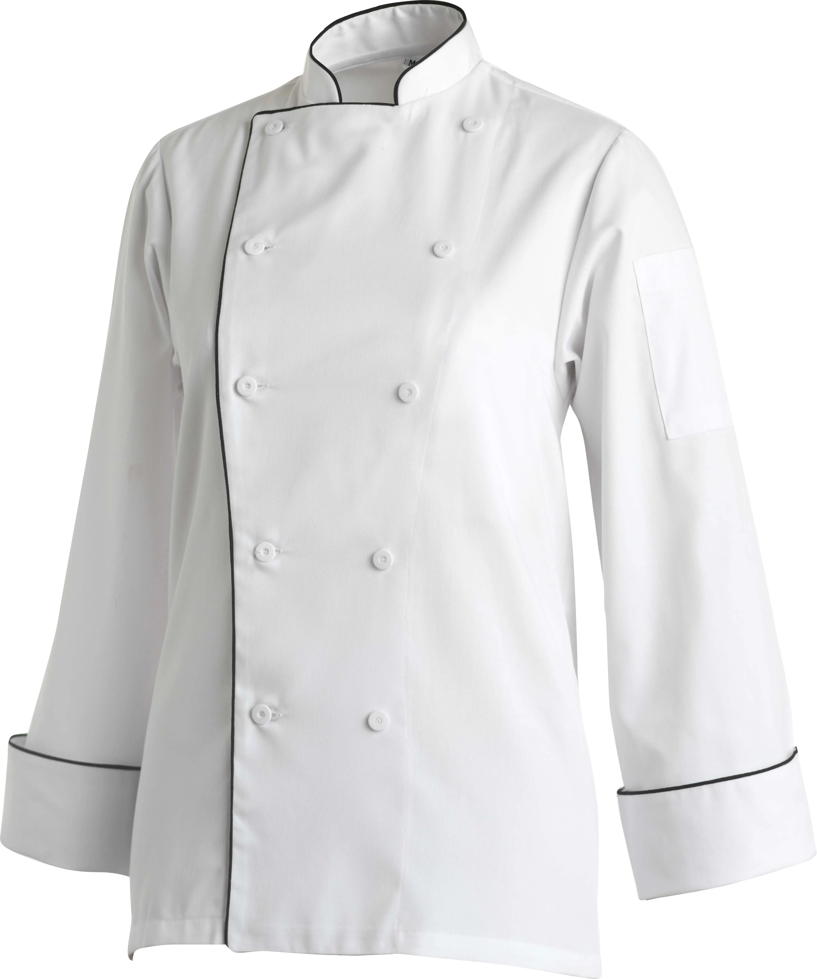 Women Double Breasted White Chef Coats - Hotel Restaurant Uniform