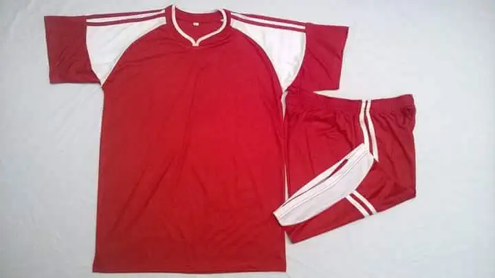 training soccer uniform