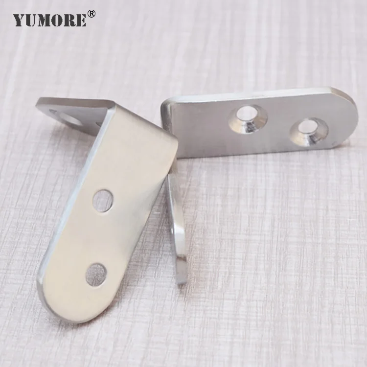 Building hardware angle reinforced frame steel bracket for wood metal corner triangle shelf bracket