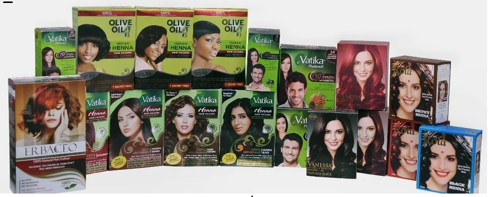 fashionable henna hair color Private label