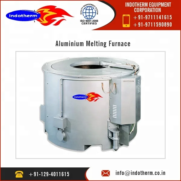 250 Kgs High Quality Aluminium Melting Furnace With Advance Technology for Gravity Die Casting Foundry At Best Price