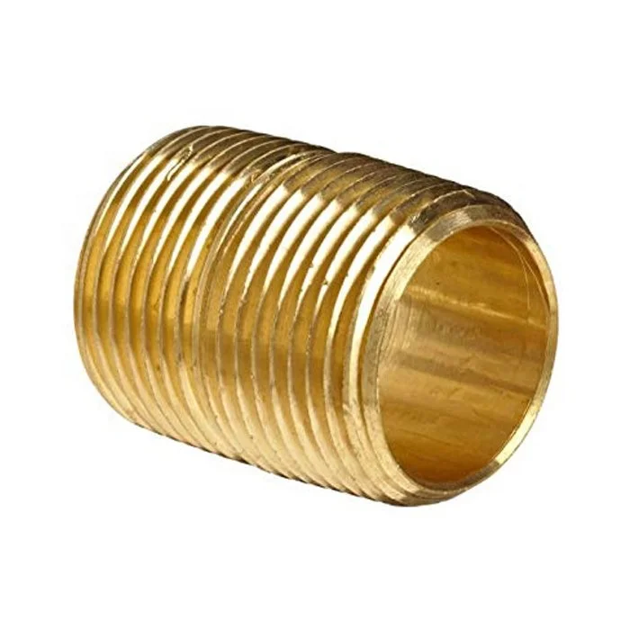 Wholesale Manufacturer Of Premium Quality 1/2 Metal Brass Nipple Available At Best Price