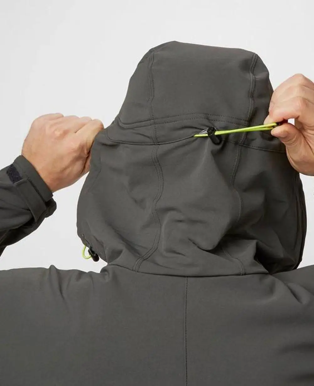 Men Clothes Polyester Printing Tricot with Fleece Laminated 100% Polyamide Ski Hiking Soft Shell Jacket Coats