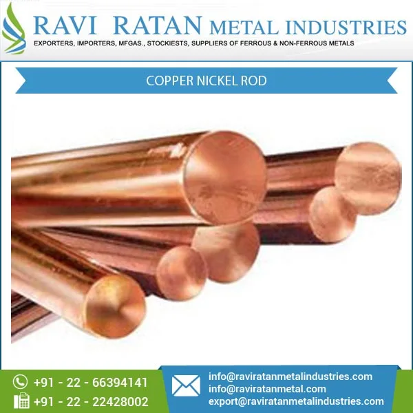Excellent Durable and Reliable Copper Nickel Rod/ Bar at Factory Price