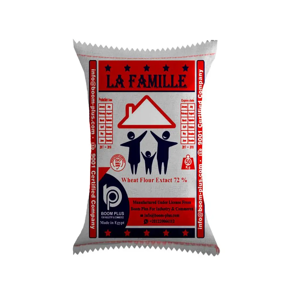 Хлеб по производству пшеничной муки мощностью 50 кг t55 в интернет-магазине La Familly бренд Египетский продукта Чакки Атта Майда