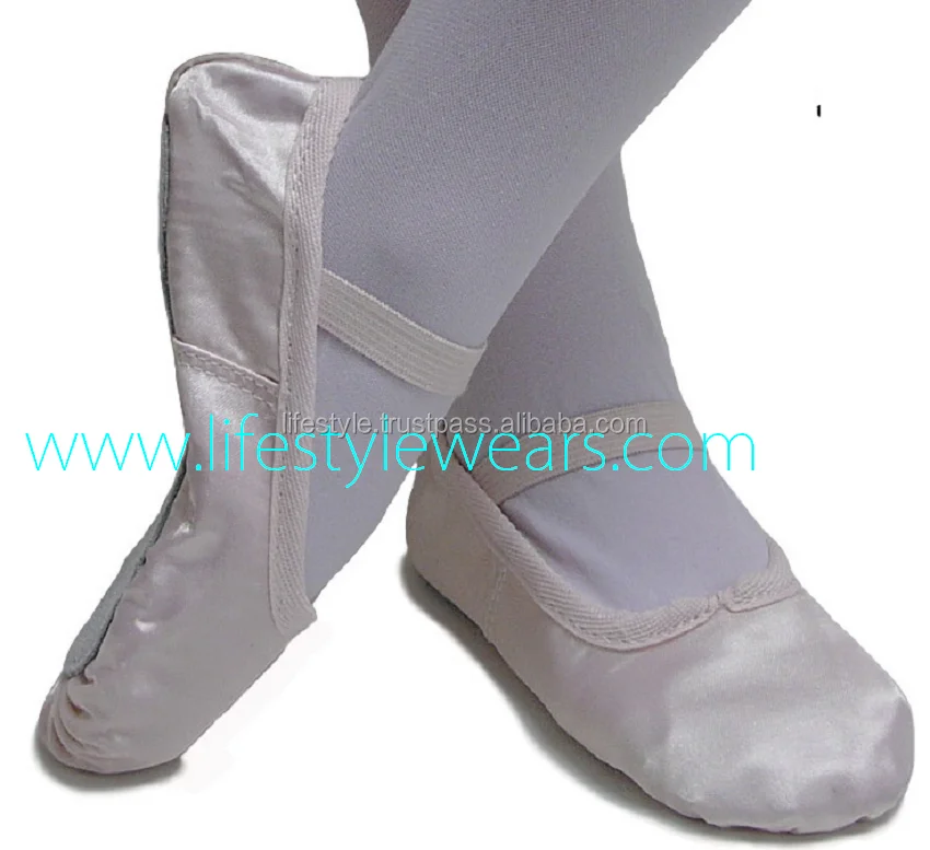 satin ballet shoes  (2)