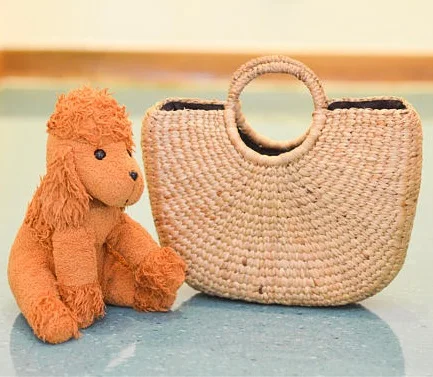 Best Choice for Summer Vacation High Quality Natural Craft Women Straw Bag