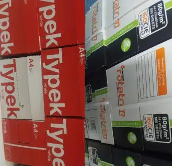 
A4 Copy paper 80gsm, 75gsm, 70gsm 