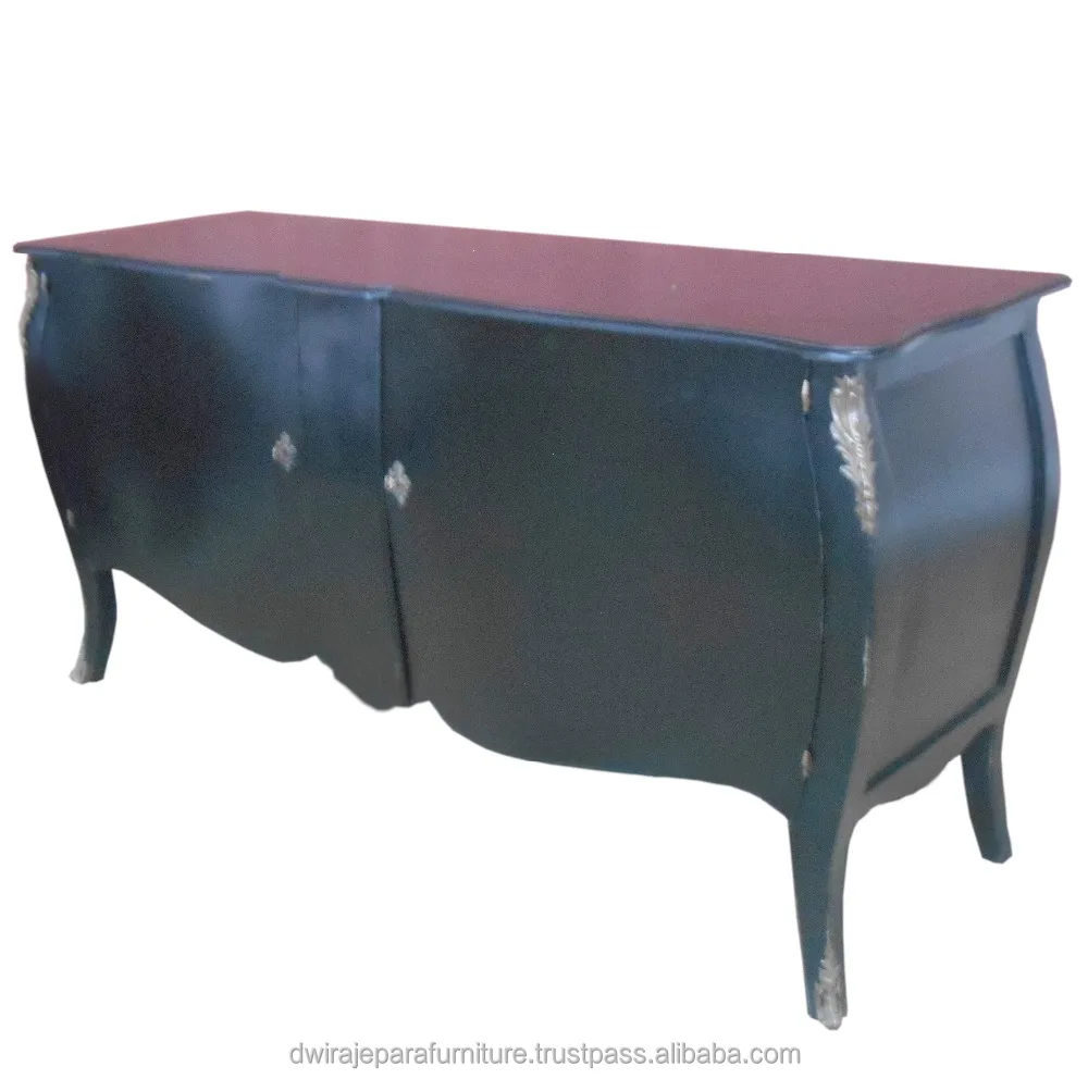 Wooden Bombay Buffet Living Room Cabinet Furniture French Style.