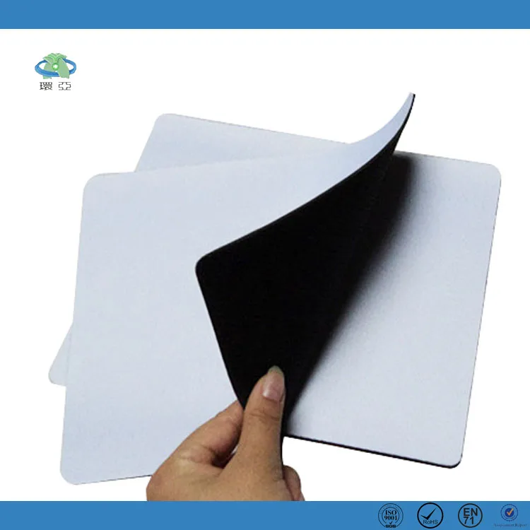 High quality blank rubber mouse pad material roll sheet
