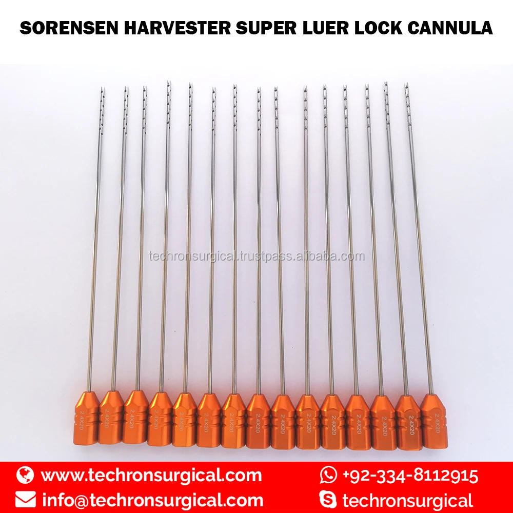 Techron Surgical Sorensen Fat Harvesting Cannula