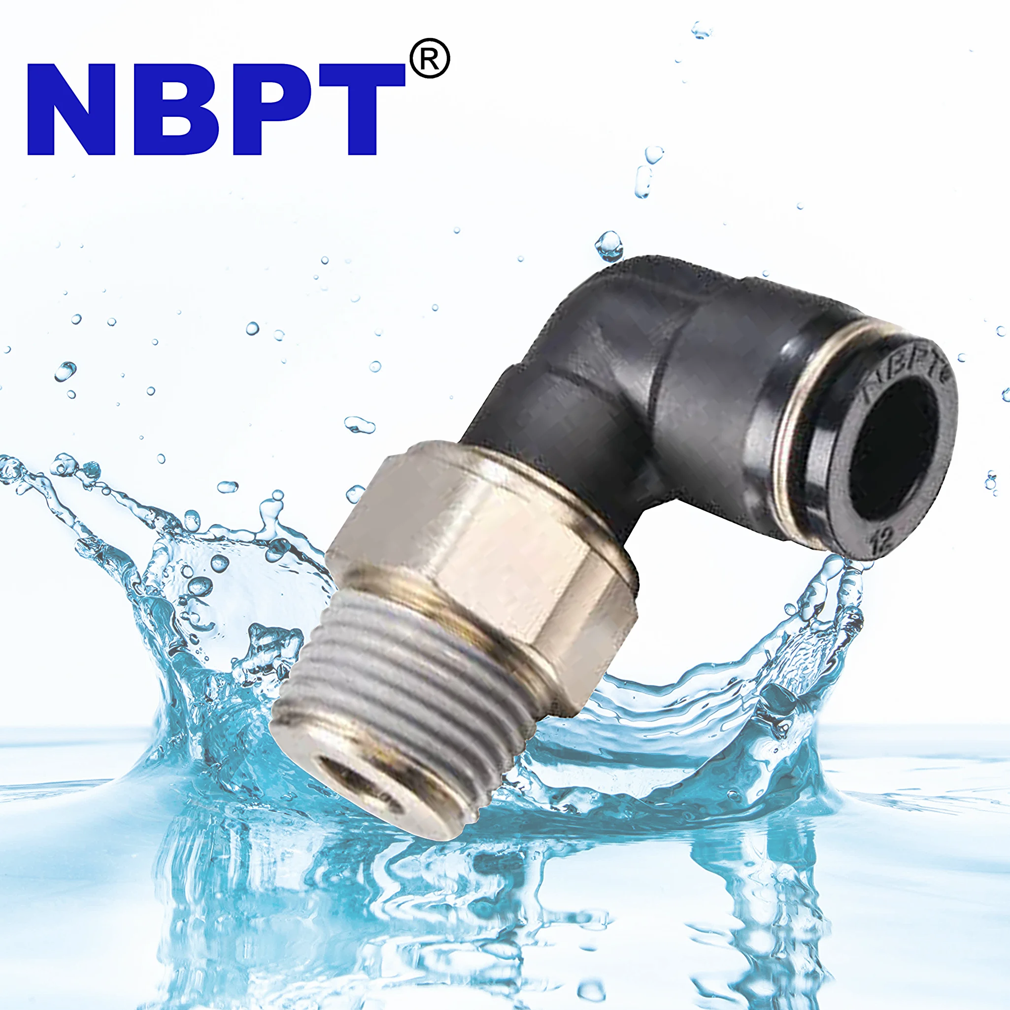 Вращающийся локоть серии RL, быстрое подключение, фитинги для воздушного шланга, одно касание, для подключения фитинга от NBPT