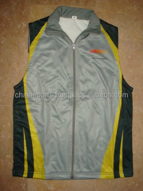 100% Polyester Custom Designed Sublimated Cricket Uniforms