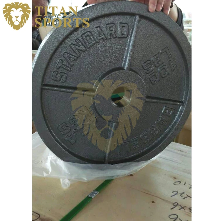 100LB Cast Iron Weight Plates