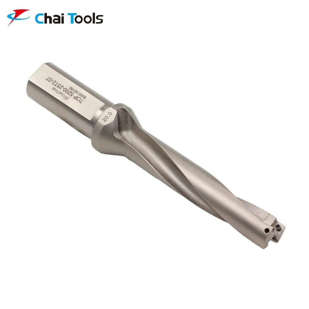 High Speed Indexable Insert U Drill Matched With SOMT Carbide Insert