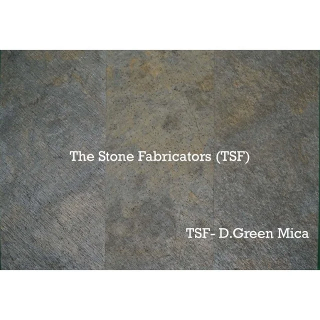 Most Popular In India Flexible Natural Deoli Green Slate Thin Flexible Veneer Sheet Exterior Wall Material