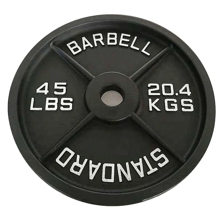 Top Quality Sand Casting Cast Iron Weight Lifting Plate
