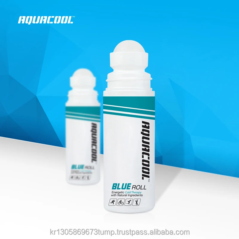 AQUACOOL BLUE ROLL Pain relief gel cream for for Arthritis Back Pain Sore Muscles Joints Aches