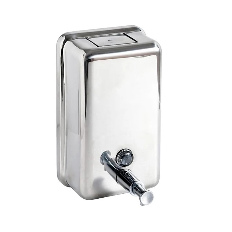 Bathroom hardware 1200ml 304 gradeStainless steel wall mount soap dispenser