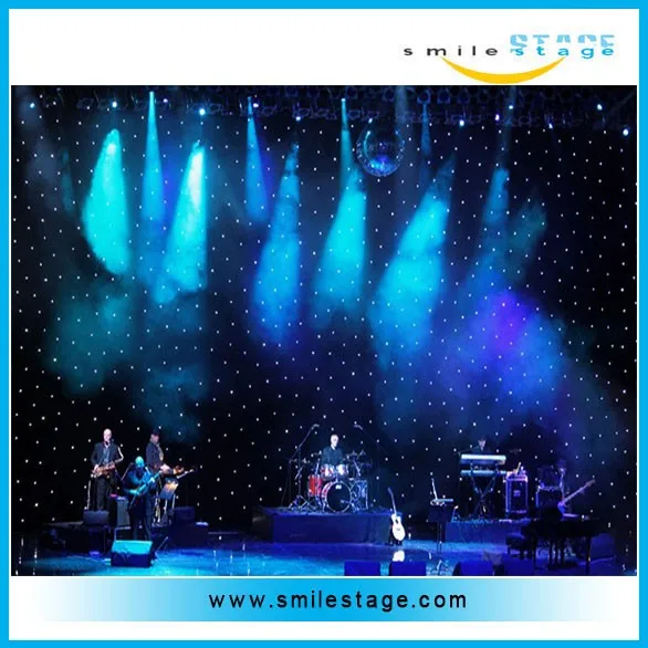 used pipe and drape for sale waterproof star curtain for weeding indoor party