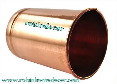 Best Quality Handmade Unique Design Drinkware Copper Water Glass for Home and Hotel Use for Export