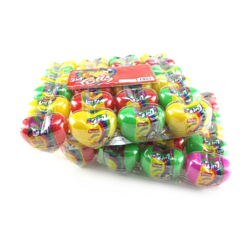 funny heart cartoon shaped toy with candy for wholesales